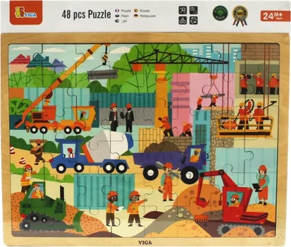 VIGA DRVENE PUZZLE RADNA VOZILA 48 KOMADA 44585 (1 / 1)