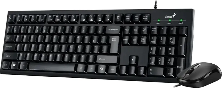 GENIUS KM-100SE USB US CRNA TASTATURA+ USB CRNI MI (2 / 3)