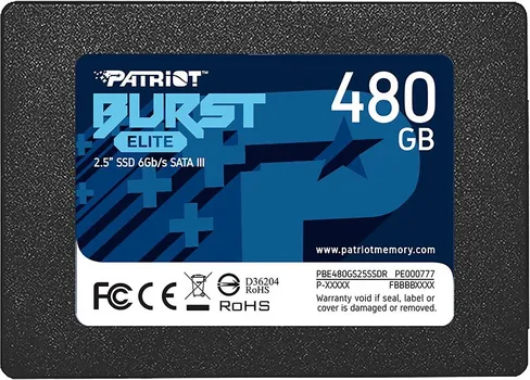 PATRIOT BURST ELITE 480GB / SSD 2.5 / SATA III (1 / 3)