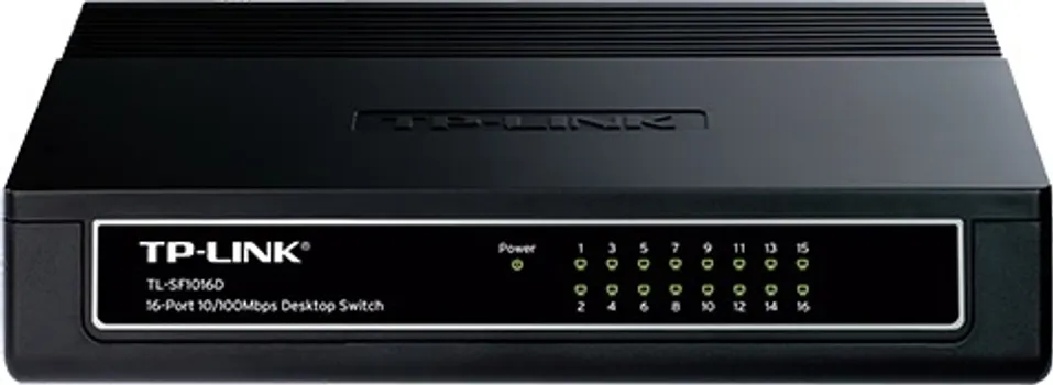 TP-LINK TL-SF1016D TL-SF1016D 16-PORT 10/100MB/S DESKTOP / ZIDNI SVIČ, 802.3X FLOW CONTROL, 3.2GBP (1 / 1)