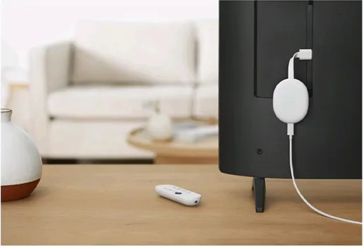 GOOGLE CHROMECAST [4K-SNOW] (3 / 3)