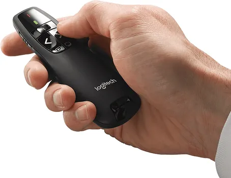 LOGITECH WIRELESS PRESENTER R400, ( 15-METAR ) EFFECTIVE WITH 2,4 GHZ WIRELESS TEHNOLOGY (2 / 2)