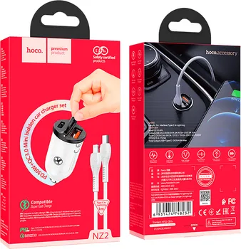 HOCO. NZ2 LINK, TYPE C-LIGHTNING, WHITE (2 / 5)