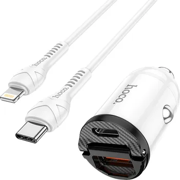 HOCO. NZ2 LINK, TYPE C-LIGHTNING, WHITE (4 / 5)