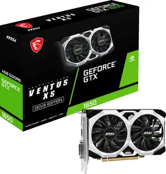MSI GTX 1650 4GB XS OCV3 GDDR6 (1 / 4)