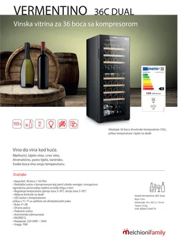 MELCHIONI FAMILY VERMENTINO 36 C DUAL