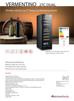 MELCHIONI FAMILY VERMENTINO 27 C DUAL