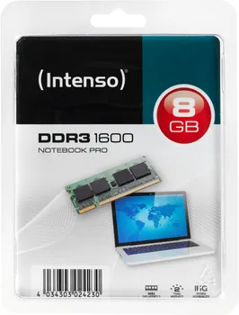 INTENSO SO-DIMM DDR3 8GB / 1600MHZ (1 / 2)