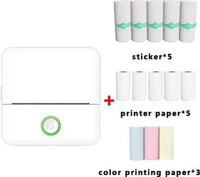 NN-SU X6 MINI PRINTER, SET, BLUETOOTH (1 / 5)