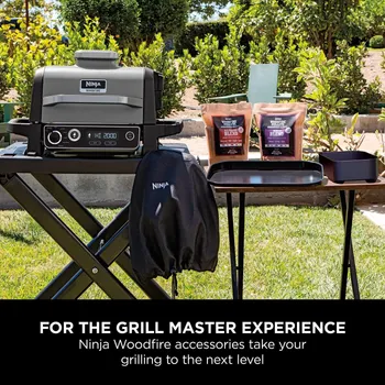 NINJA WOODFIRE ELECTRIC OUTDOOR GRILL & SMOKER (3 / 7)