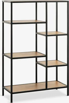 JYSK POLIČNI ELEMENT TRAPPEDAL 5 POLICA HRAST/CRNA (2 / 12)