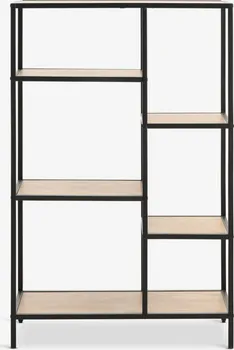 JYSK POLIČNI ELEMENT TRAPPEDAL 5 POLICA HRAST/CRNA (8 / 12)