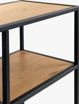 JYSK POLIČNI ELEMENT TRAPPEDAL 5 POLICA HRAST/CRNA (11 / 12)