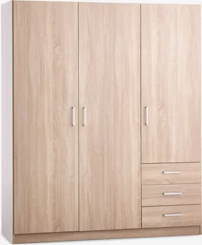 JYSK ORMAR FANDRUP 145X176 3 VRATA 3 LADICE BOJA SVIJETLOG HRASTA (1 / 13)