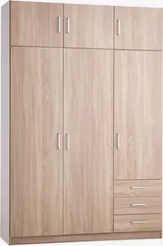 JYSK ORMAR FANDRUP 145X176 3 VRATA 3 LADICE BOJA SVIJETLOG HRASTA (7 / 13)