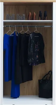 JYSK ORMAR MARKSKEL 112X210 BIJELA/BOJA HRASTA (5 / 7)