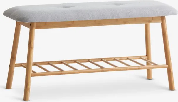 JYSK KLUPA VANDSTED SA POLICOM SIVA TKANINA/BAMBUS (1 / 10)