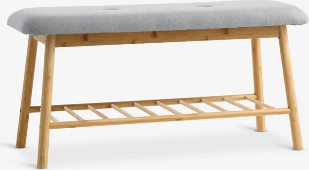 JYSK KLUPA VANDSTED SA POLICOM SIVA TKANINA/BAMBUS (2 / 10)