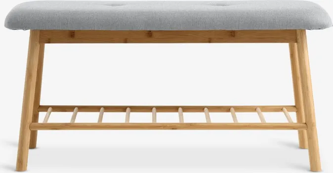 JYSK KLUPA VANDSTED SA POLICOM SIVA TKANINA/BAMBUS (7 / 10)