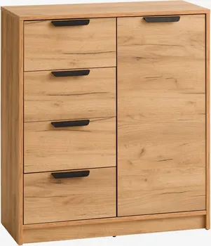 JYSK KOMODA JENSLEV 4 LADICE 1 VRATA HRAST (1 / 11)