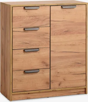 JYSK KOMODA JENSLEV 4 LADICE 1 VRATA HRAST (2 / 11)