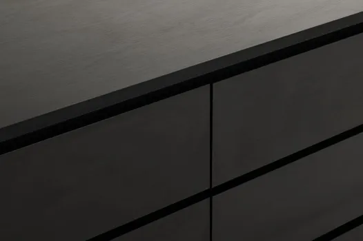 JYSK KOMODA 3+3 LADICE LIMFJORDEN CRNA (4 / 6)