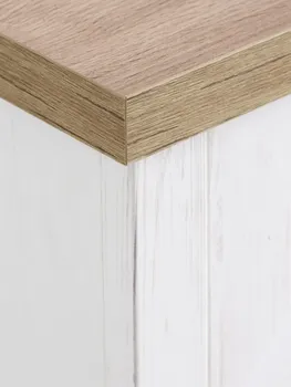 JYSK KOMODA MARKSKEL 4 LADICE BIJELA/BOJA HRASTA (10 / 12)