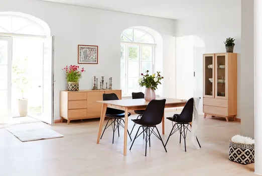 JYSK TRPEZARIJSKA STOLICA KLARUP CRNA UMJETNA KOŽA/CRNA (4 / 17)