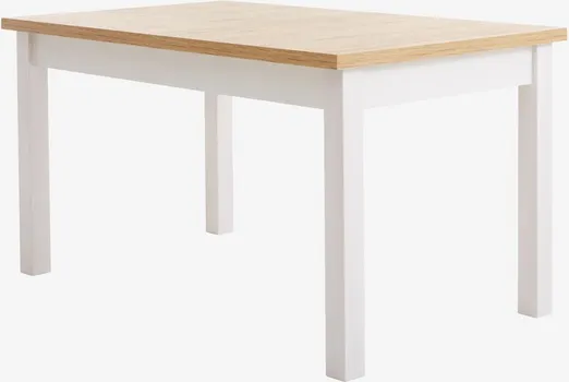 JYSK TRPEZARIJSKI STOL MARKSKEL 90X150/193 BIJELA/BOJA HRASTA (1 / 6)