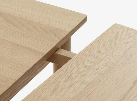 JYSK TRPEZARIJSKI STOL MARSTRUP 95X190/280 HRAST (7 / 7)