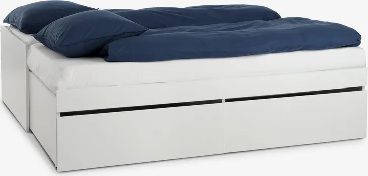 JYSK KREVET SA PROSTOROM ZA ODLAGANJE TANGBJERG 90/180X200 BIJELA (9 / 9)
