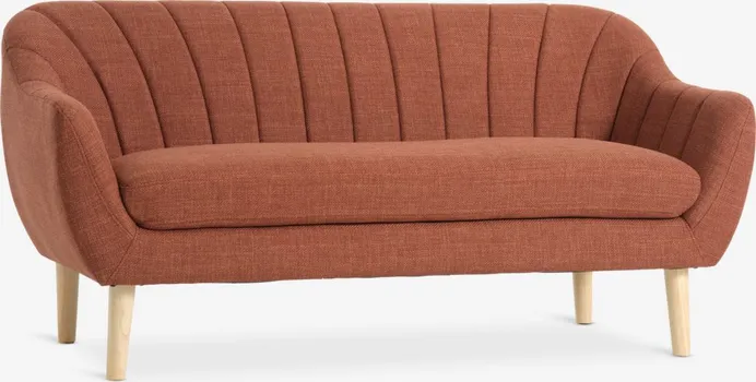 JYSK DUŽI DVOSJED EGEDAL TERAKOTA TKANINA/BOJA HRASTA (1 / 8)