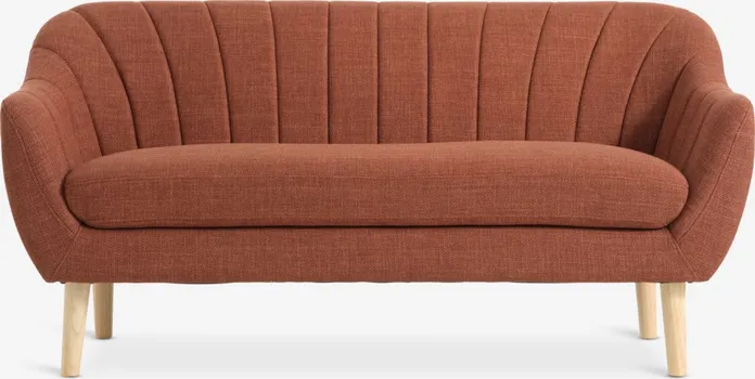 JYSK DUŽI DVOSJED EGEDAL TERAKOTA TKANINA/BOJA HRASTA (5 / 8)