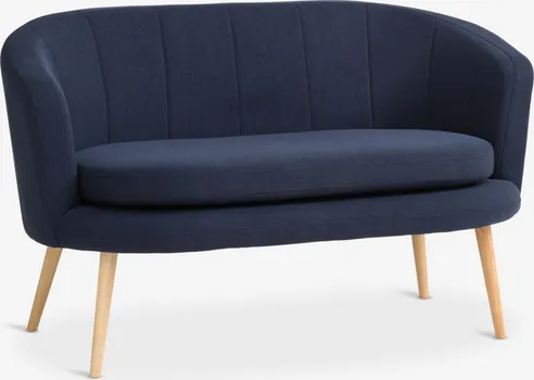 JYSK DVOSJED GISTRUP TAMNO PLAVA TKANINA (1 / 7)