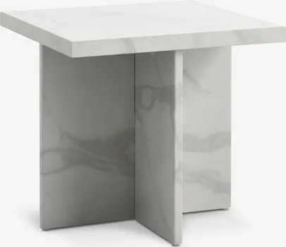 JYSK STOLIĆ GANDRUP 45X45 BOJA BIJELOG MRAMORA (2 / 8)