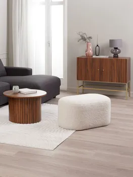 JYSK TABURE OREBO 84X45 PRLJAVO BIJELA TEDDY (4 / 5)