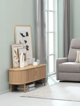 JYSK TV-STALAK LYNGVIG 120CM 2 ROLO VRATA NATUR HRAST (11 / 12)