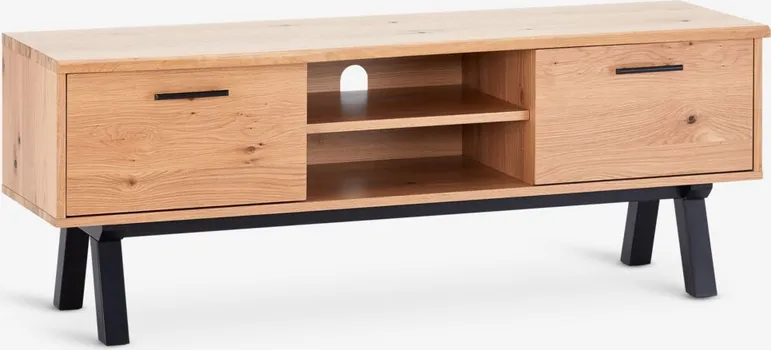 JYSK TV-STALAK SANDBY 2 VRATA NATUR HRAST/CRNA (1 / 3)