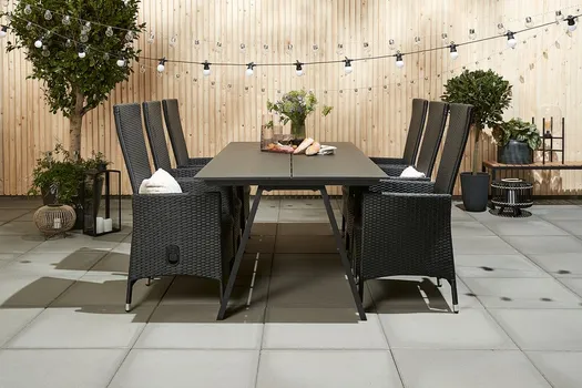 JYSK PODESIVA STOLICA SKIVE CRNA (2 / 14)