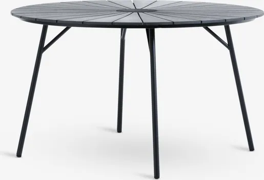 JYSK VRTNI STOL RANGSTRUP Ø130 CRNA/CRNA (1 / 6)