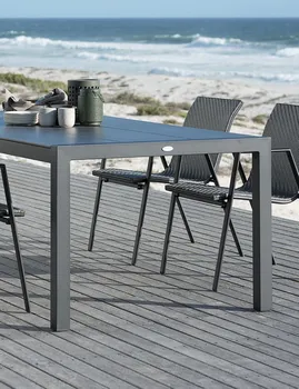 JYSK BAŠTENSKI STOL HAGEN Š100XD214 SIVA (2 / 5)