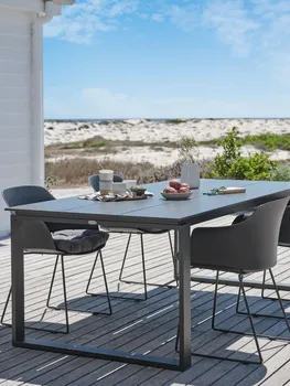 JYSK BAŠTENSKI STOL KOPERVIK Š100XD215 SIVA (2 / 6)