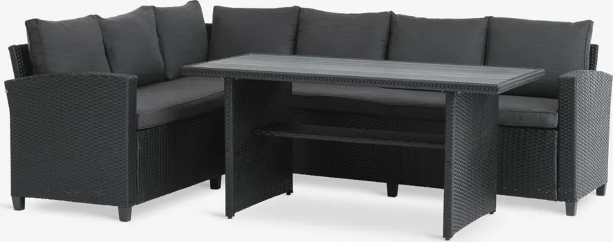 JYSK LOUNGE BAŠTENSKA GARNITURA AGERMOSE 6OS. PROSTOR ZA ODLAG (1 / 8)