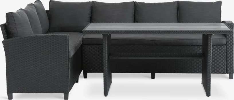 JYSK LOUNGE BAŠTENSKA GARNITURA AGERMOSE 6OS. PROSTOR ZA ODLAG (6 / 8)