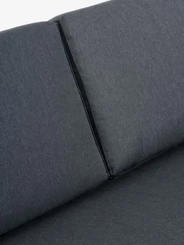 JYSK LOUNGE GARNITURA VONGE ZA 5 OSOBA BRZO SUŠENJE CRNA (5 / 9)