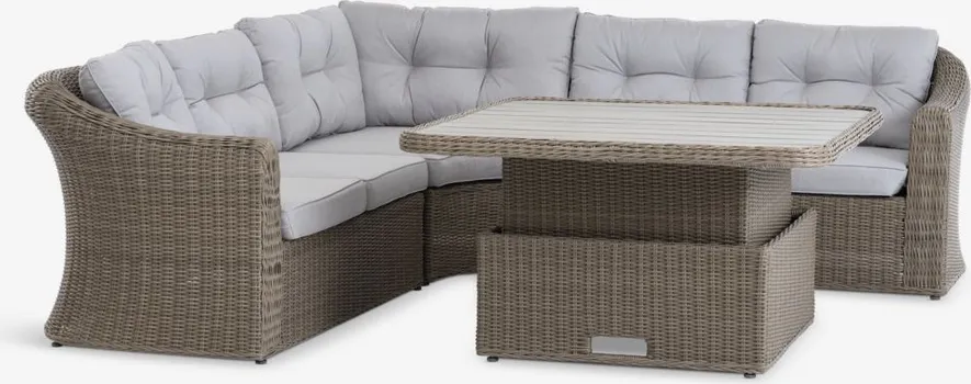 JYSK LOUNGE GARNITURA TAMBOHUSE ZA 5 OSOBA NATUR (1 / 7)
