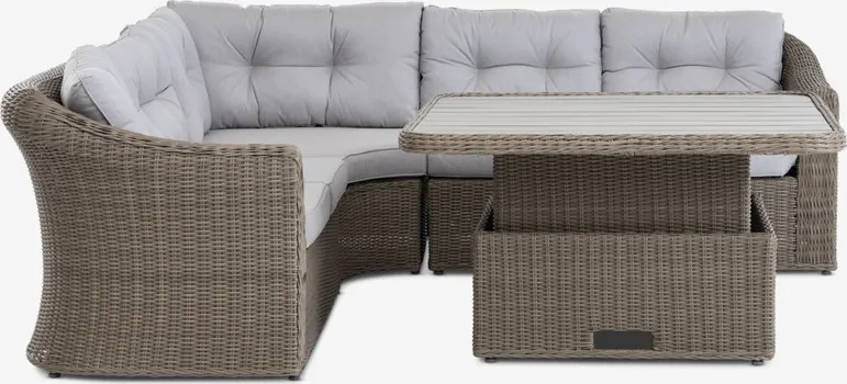 JYSK LOUNGE GARNITURA TAMBOHUSE ZA 5 OSOBA NATUR (4 / 7)
