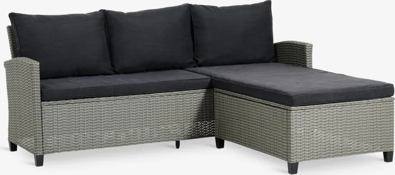 JYSK LOUNGE UGAONA GARNITURA ONDRUP SIVA (1 / 8)