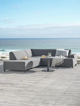 JYSK LOUNGE UHRE 6 PERS. L. GREY ALL-WEATHER (6 / 10)