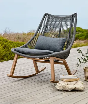 JYSK STOLICA ZA LJULJANJE DANNEMARE SIVA (2 / 7)